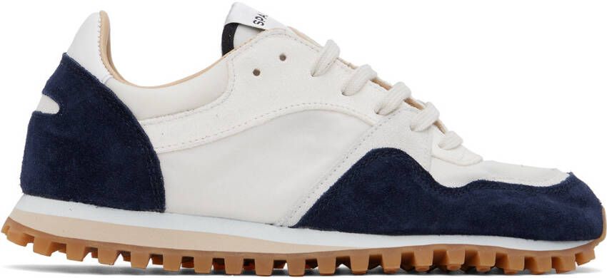 Spalwart White  Navy Marathon Trail Sneakers - Picture 5