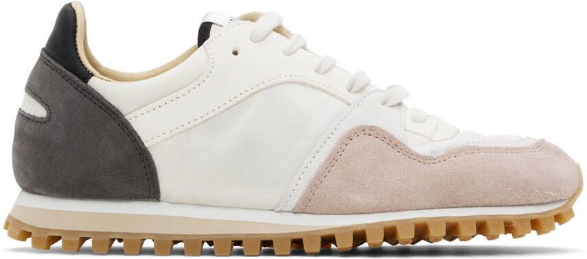 Spalwart White  Pink Marathon Trail Low Mix Sneakers - Picture 5