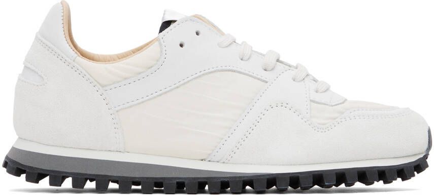 Spalwart White Marathon Trail Low Sneakers - Picture 5