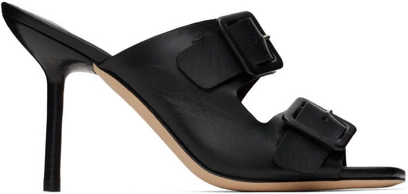 Staud Black Remi Heeled Sandals - Picture 5