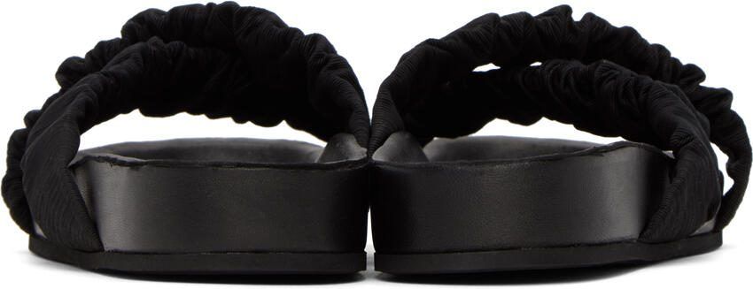 Staud Black Michel Sandals