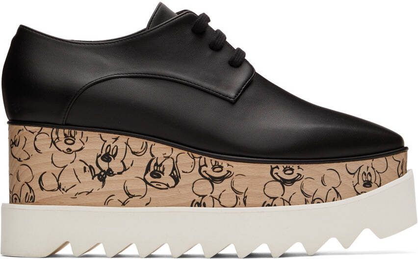 Stella McCartney Black Elyse Derbys