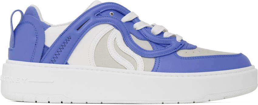 Stella McCartney Bue  White S-Wave 1 Sneakers - Picture 5