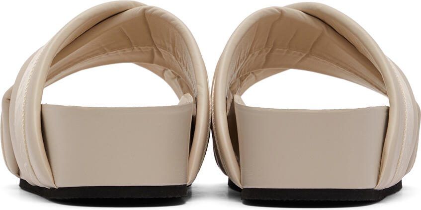 Stella McCartney Beige Vesta Slide Sandals