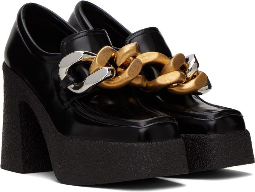 Stella McCartney Black Skyla Chunky Heels - Picture 2