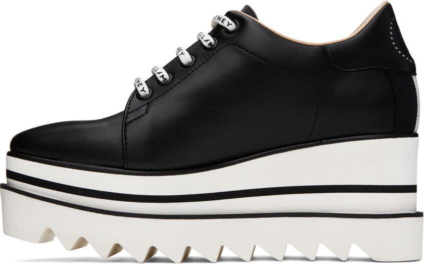 Stella McCartney Black Sneak-Elyse Derbys - Picture 3