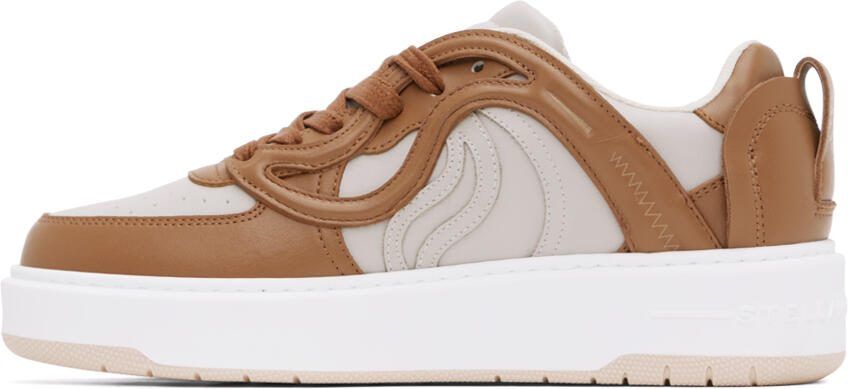 Stella McCartney Brown  Taupe S-Wave 1 Sneakers - Picture 3