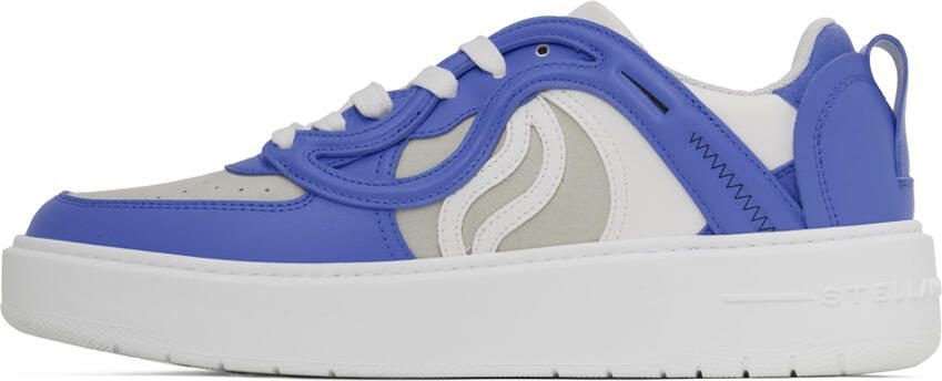 Stella McCartney Bue  White S-Wave 1 Sneakers - Picture 3