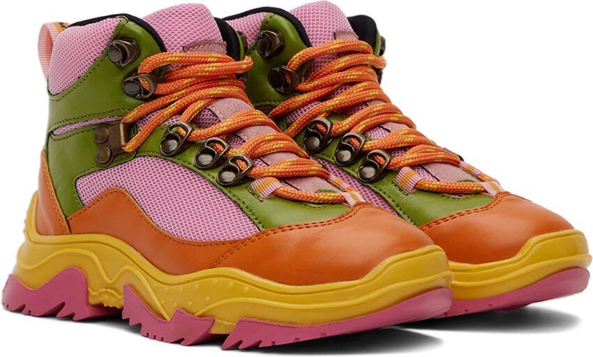Stella McCartney Kids Multicolor Hiking Boots - Picture 2