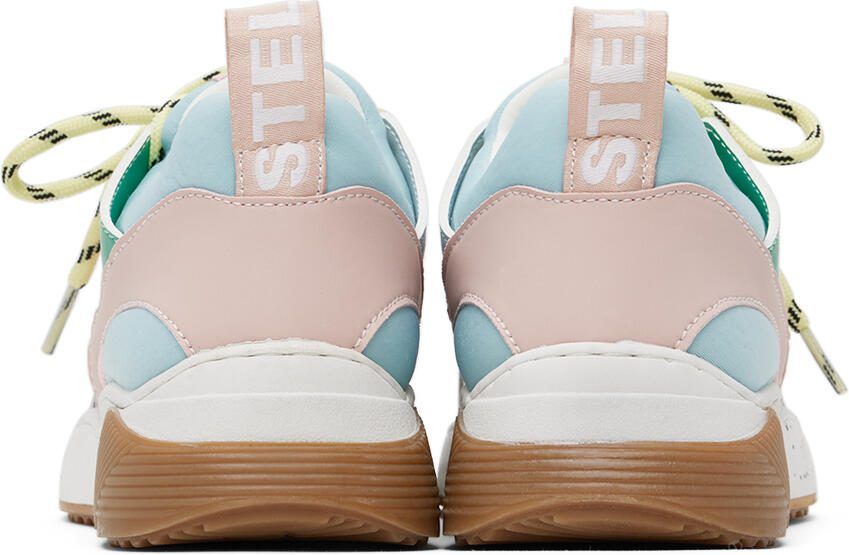 Stella McCartney Kids Pink  White Colorblock Sneakers