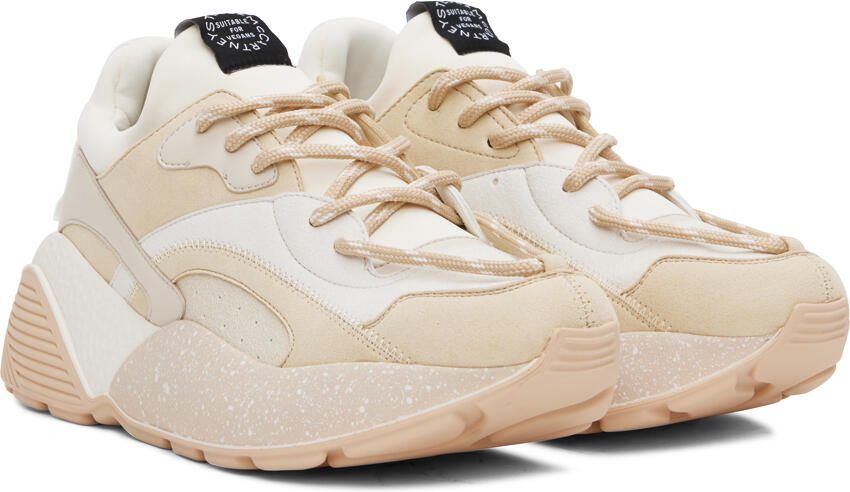 Stella McCartney Beige  White Eclypse Sneakers - Picture 2