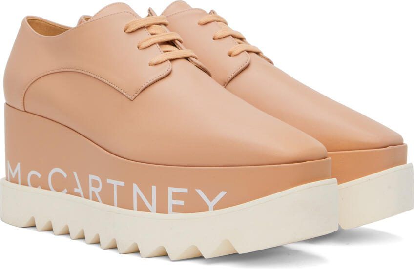 Stella McCartney Pink Elyse Platform Oxfords - Picture 2