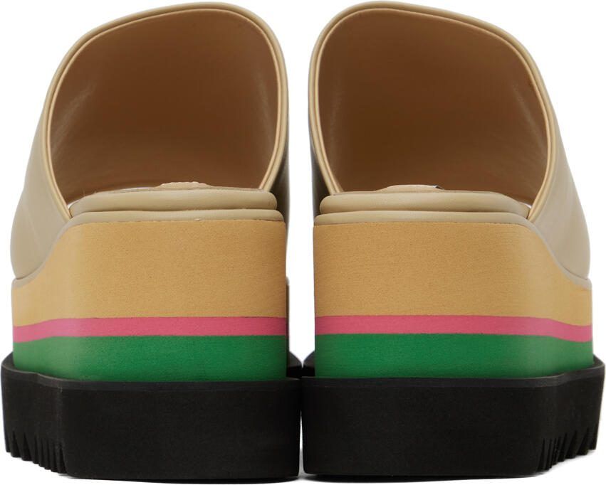 Stella McCartney Tan Sneak-Elyse Sandals