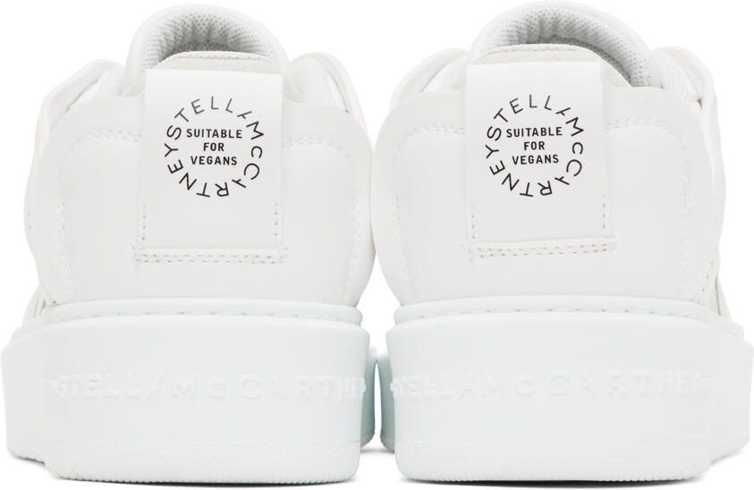 Stella McCartney White  Gray S-Wave 1 Sneakers