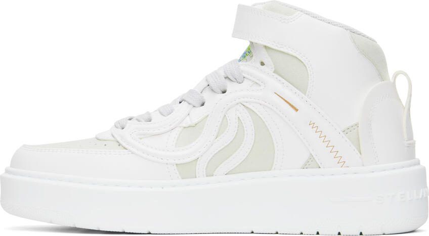 Stella McCartney White  Gray S-Wave 2 Sneakers - Picture 3