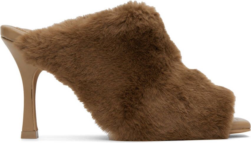 Stine Goya Brown Naemi Heeled Sandals - Picture 4