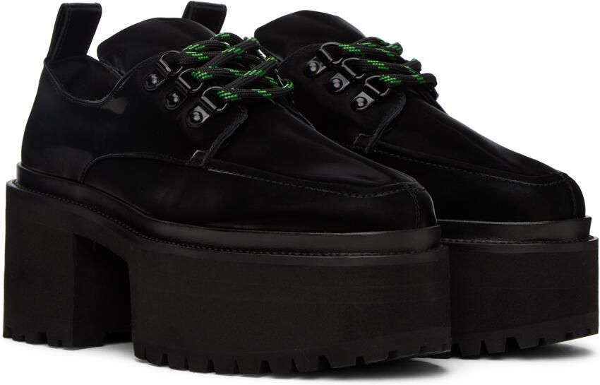 Stine Goya Black Elly Oxfords - Picture 3