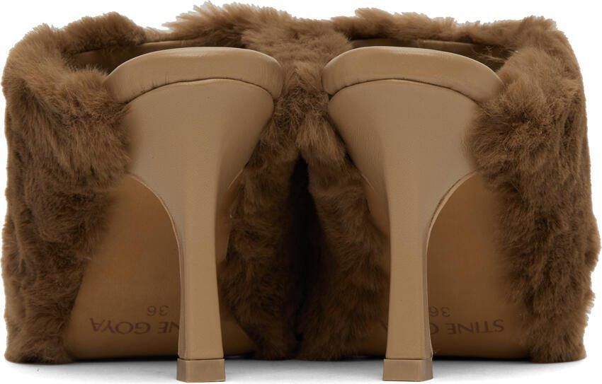 Stine Goya Brown Naemi Heeled Sandals