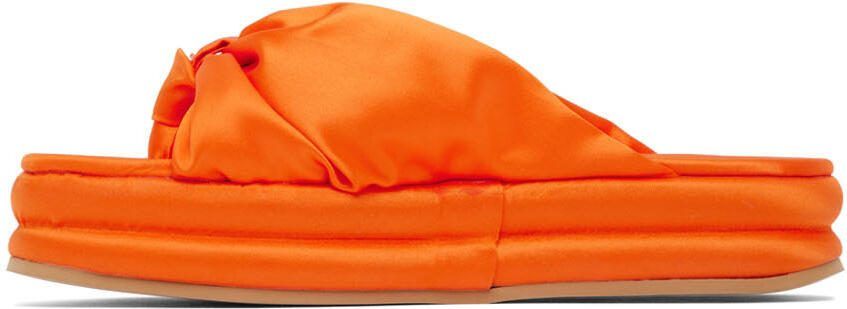 Stine Goya Orange Hailey Flip Flops - Picture 3