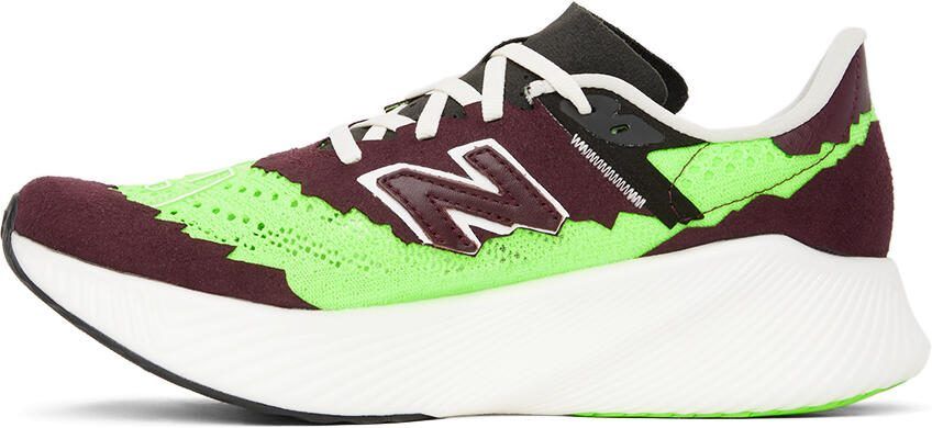 Stone Island Brown  Green New Balance Edition RC Elite V2 Sneakers - Picture 4