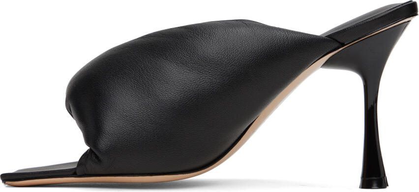 Studio Amelia Black Croissant 90 Heeled Sandals - Picture 3