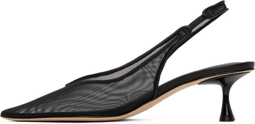 Studio Amelia Black Razor 50 Heels - Picture 3