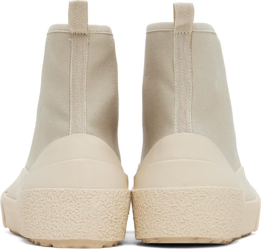 Studio Nicholson Beige Numbers Sneakers