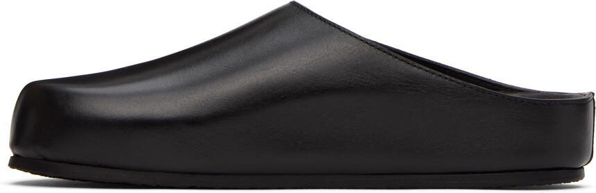 Studio Nicholson Black Wearing Clogs - Picture 4