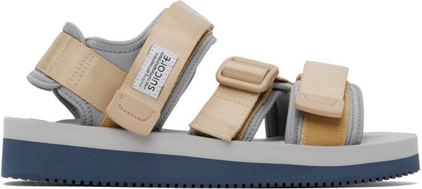 Suicoke Beige  Gray KISEE-V Sandals - Picture 5
