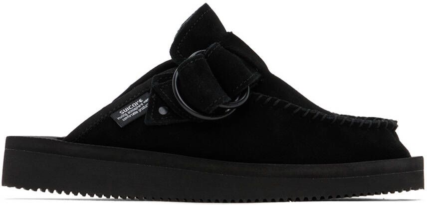 Suicoke Black LEMI-Sab Slippers - Picture 2