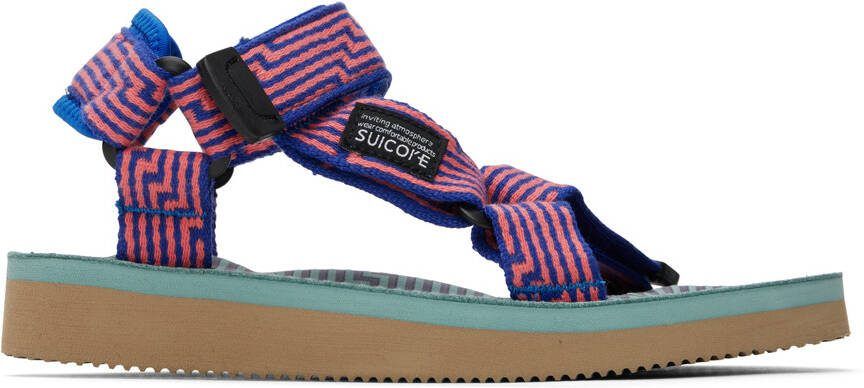 Suicoke Blue  Orange DEPA-JC01 Sandals