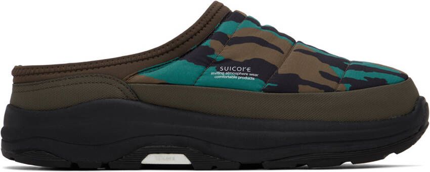 Suicoke Brown  Blue Pepper-Evab-PT04 Loafers