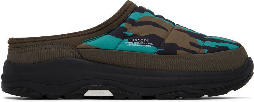 Suicoke Brown  Blue Pepper-LO-AB Loafers