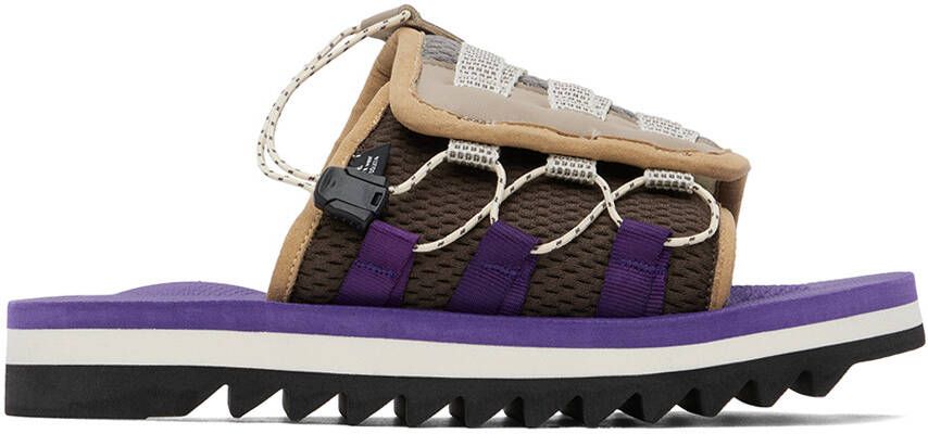 Suicoke Brown  Purple DAO-2ab Sandals - Picture 5
