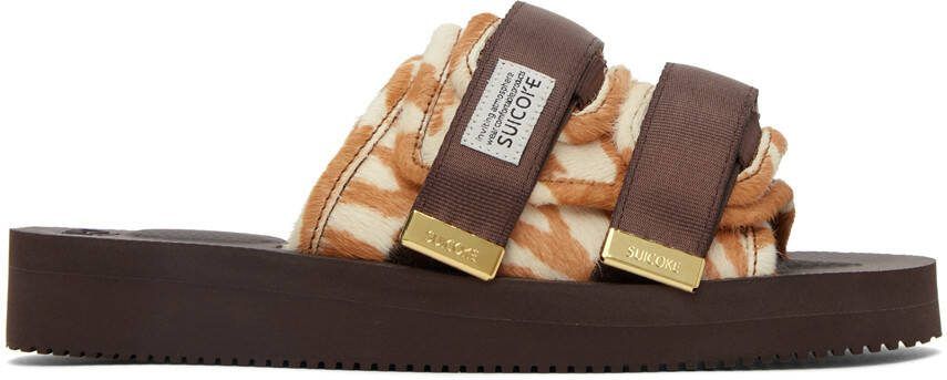 Suicoke Brown MOTO-Vhl Sandals - Picture 5