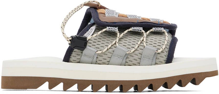Suicoke Navy  White OG-195-2ab Sandals - Picture 6
