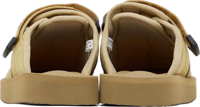 Suicoke Beige ZAVO-Cab Slippers