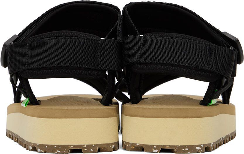 Suicoke Black  Beige DEPA-2Cab-ECO Sandals