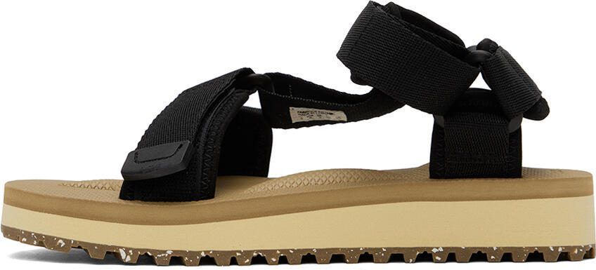 Suicoke Black  Beige DEPA-2Cab-ECO Sandals - Picture 3