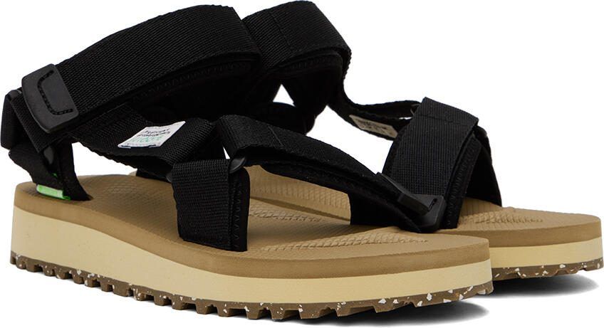 Suicoke Black  Beige DEPA-2Cab-ECO Sandals - Picture 2
