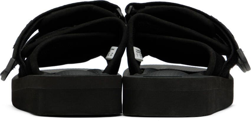 Suicoke Black MOTO-VS Sandals