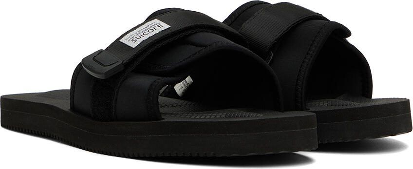 Suicoke Black PADRI Sandals - Picture 2