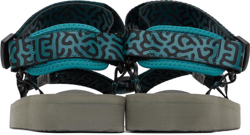 Suicoke Blue  Gray DEPA-Cab-PT06 Sandals