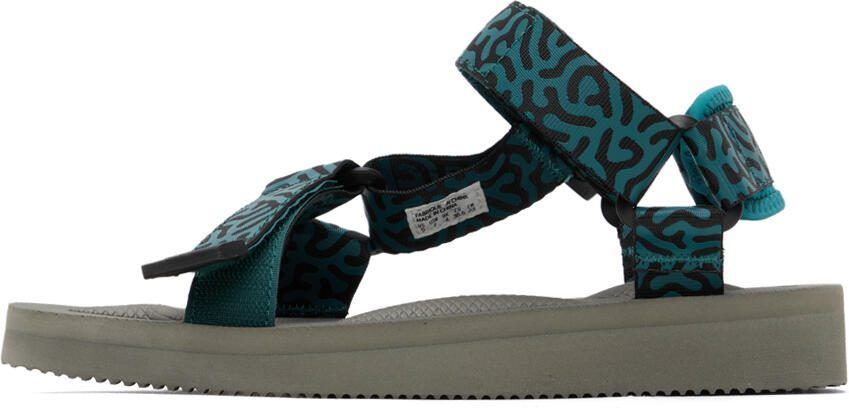 Suicoke Blue  Gray DEPA-Cab-PT06 Sandals - Picture 3