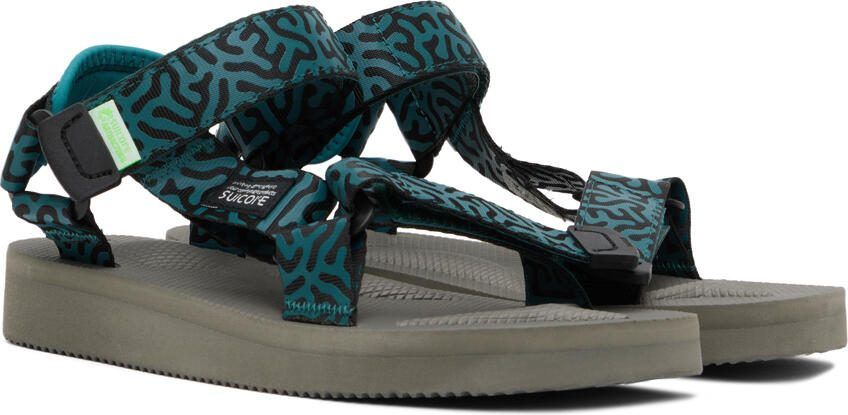Suicoke Blue  Gray DEPA-Cab-PT06 Sandals - Picture 2