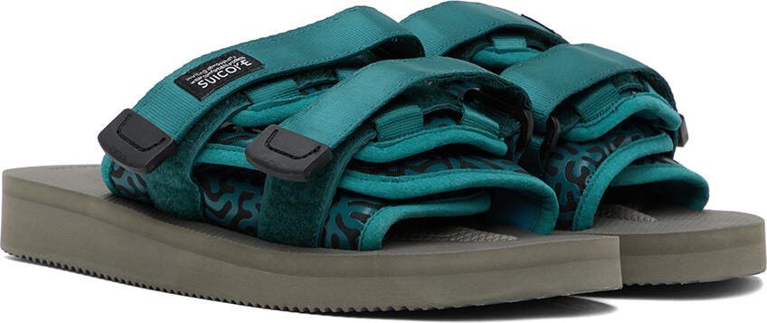 Suicoke Blue  Gray MOTO-Cab Sandals - Picture 2