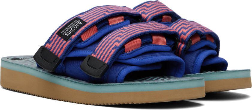Suicoke Blue  Orange MOTO-JC01 Sandals - Picture 2