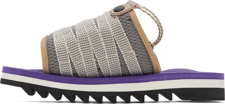 Suicoke Brown  Purple DAO-2ab Sandals - Picture 3