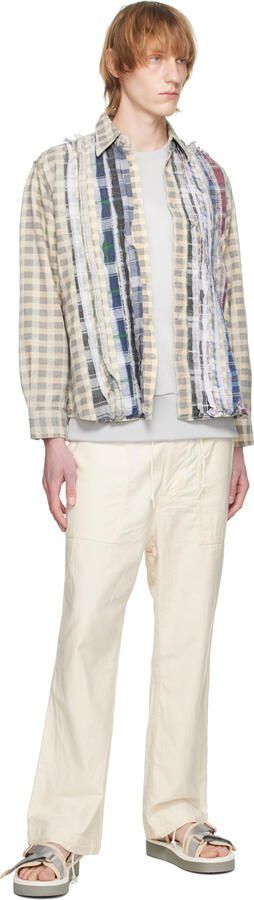Suicoke Gray  White KISEE-PO Sandals - Picture 4