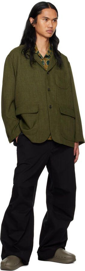 Suicoke Khaki Polk Slippers - Picture 4